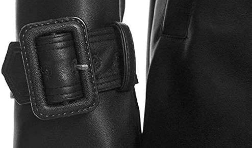 Womens Harmony Genuine Lambskin Leather Long Trench Coat