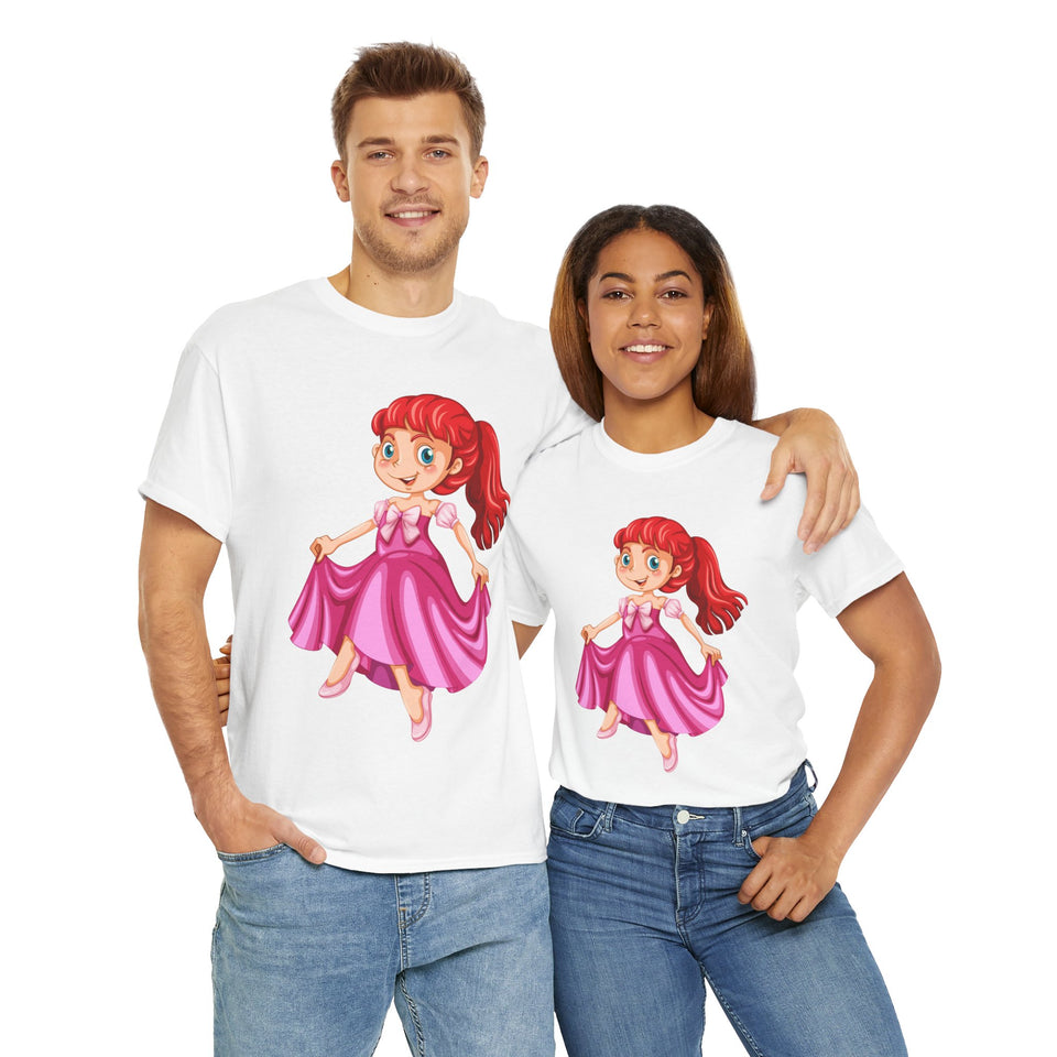 Barbie Doll Casual Wear Girl Heavy Cotton T-Shirts