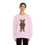 Teddy Bear Unisex Heavy Blend™ White Sweatshirt