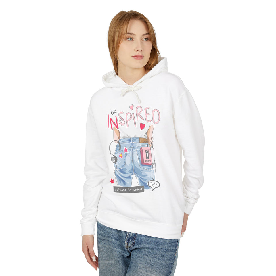 Be Inspired Casual Wear - Girl Lightweight Hooded Sweatshirt