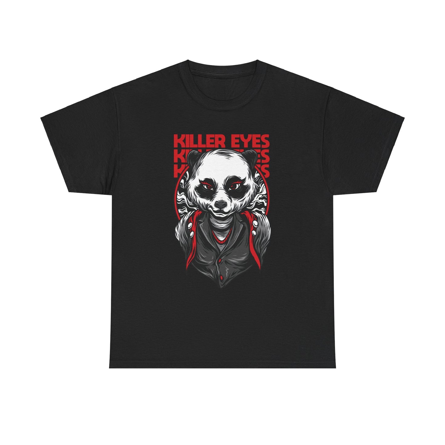 Killer Eyes Casual Wear Unisex Heavy Cotton T-Shirts