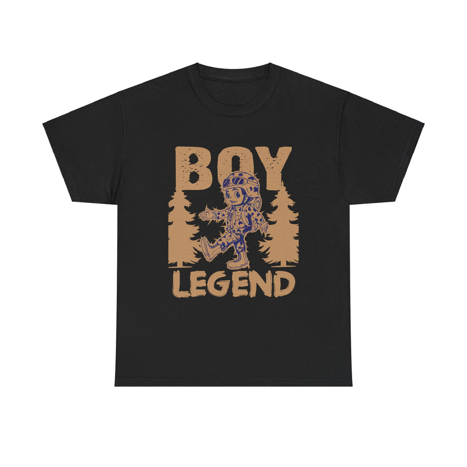 Boy Legend Casual Wear Mens Heavy Cotton T-Shirts