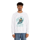 Wild Wave California Unisex Heavy Blend™ White Sweatshirt