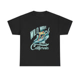 Wild Wave California Casual Wear Unisex Heavy Cotton T-Shirts