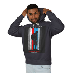 Adventure Causal Wear - Unisex Lightweight Hooded Sweatshirt