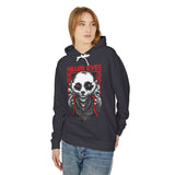 Killer Eyes Casual Wear - Unisex Lightweight Hooded Sweatshirt