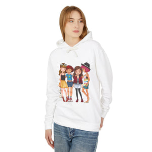 Friends Together Casual Wear - Girl Lightweight Hooded Sweatshirt