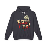 Help Me  Casual Wear - Unisex Lightweight Hooded Sweatshirt