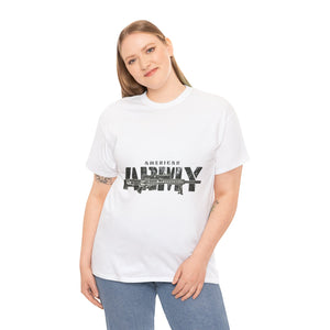 American Army Casual Wear Unisex Heavy Cotton T-Shirts