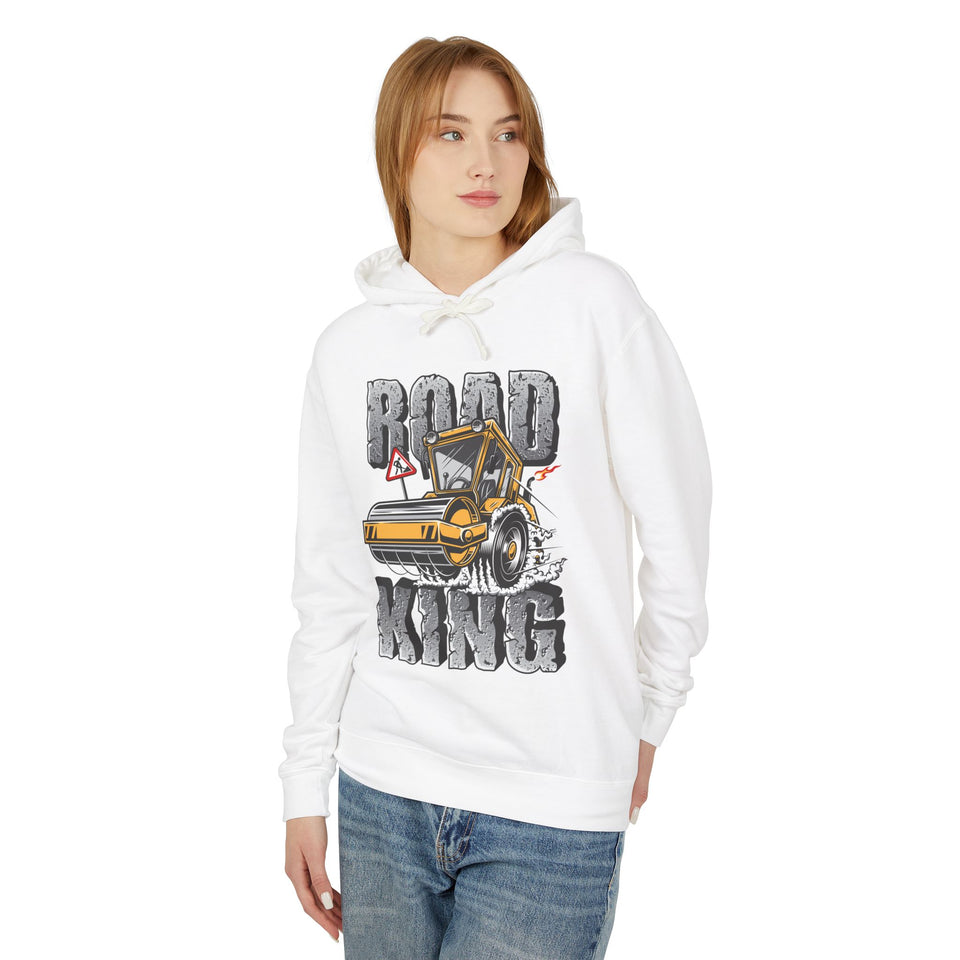 Road King Casual Wear - Unisex Lightweight Hooded Sweatshirt