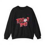 Terror Time Unisex  Heavy Blend™ White Sweatshirt