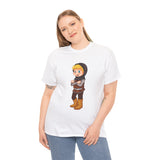 Night Mascot Alien Casual Wear Unisex Heavy Cotton T-Shirts