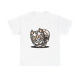 Fox Mask Casual Wear Unisex Heavy Cotton T-Shirts