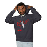 Help Me Casual Wear - Unisex Lightweight Hooded Sweatshirt