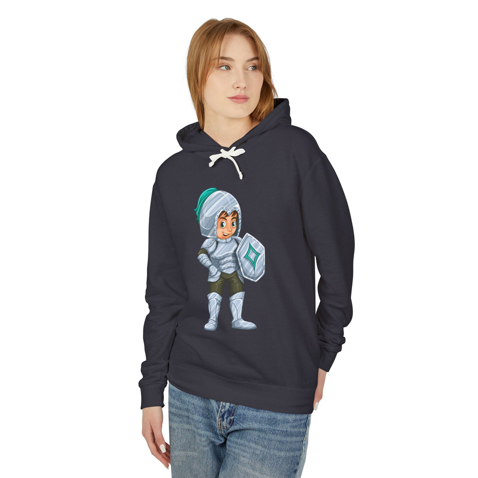 Mascot Alien Casual Wear - Unisex Lightweight Hooded Sweatshirt