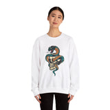 Snake Skull Tattoo Unisex Heavy Blend™ Sweatshirt