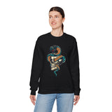 Snake Skull Tattoo Unisex Heavy Blend™ Sweatshirt