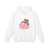 Besties Forever Casual Wear - Unisex Lightweight Hooded Sweatshirt