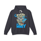 Get Money Casual Wear - Unisex Lightweight Hooded Sweatshirt