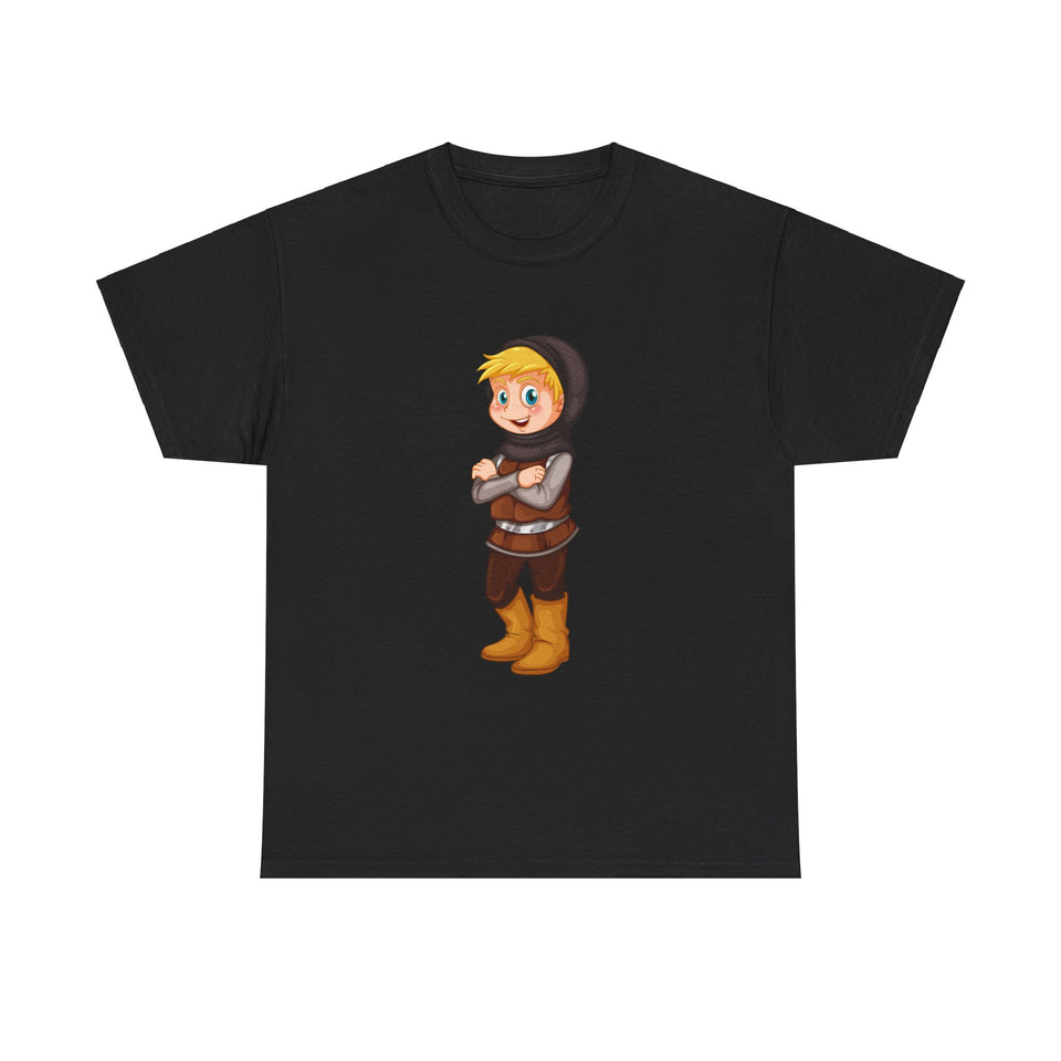 Night Mascot Alien Casual Wear Unisex Heavy Cotton T-Shirts