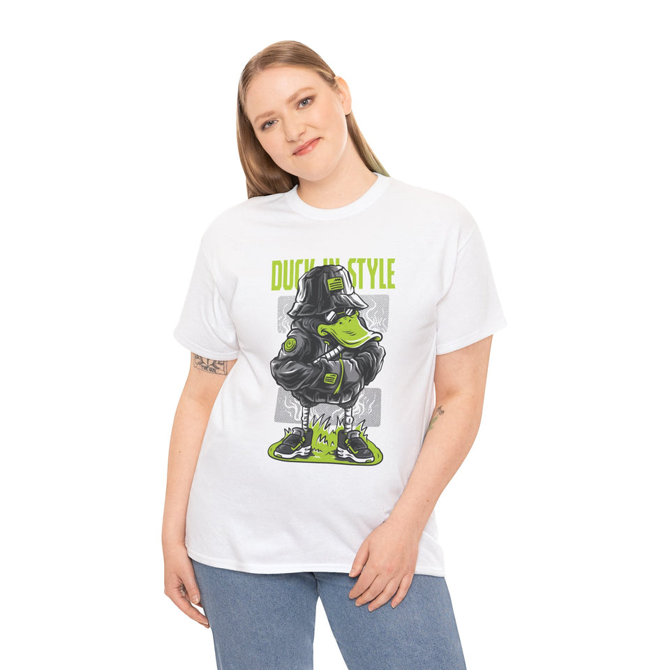 Duck In Style Casual Wear Unisex Heavy Cotton T-Shirts