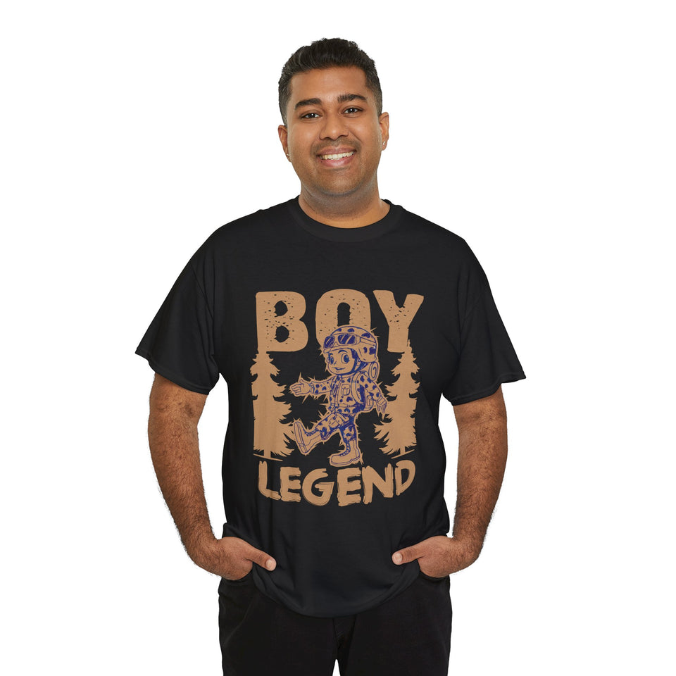 Boy Legend Casual Wear Mens Heavy Cotton T-Shirts