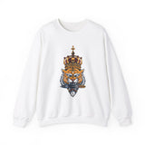 Tiger King Unisex Heavy Blend™ White Sweatshirt