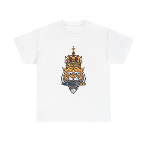 Tiger King Casual Wear Unisex Heavy Cotton T-Shirts