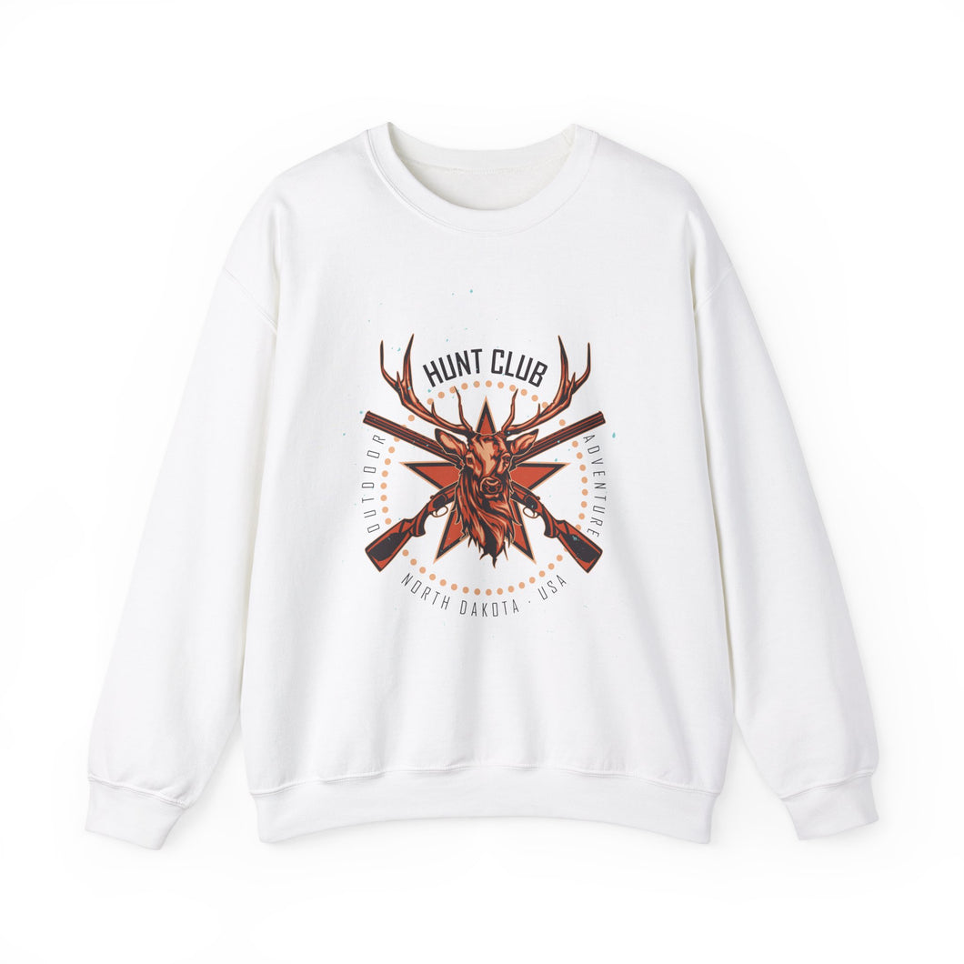 Hunt Club Unisex Heavy Blend™ White Sweatshirt