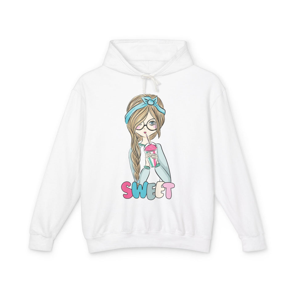 Sweet Girl Casual Wear - women Lightweight Hooded Sweatshirt