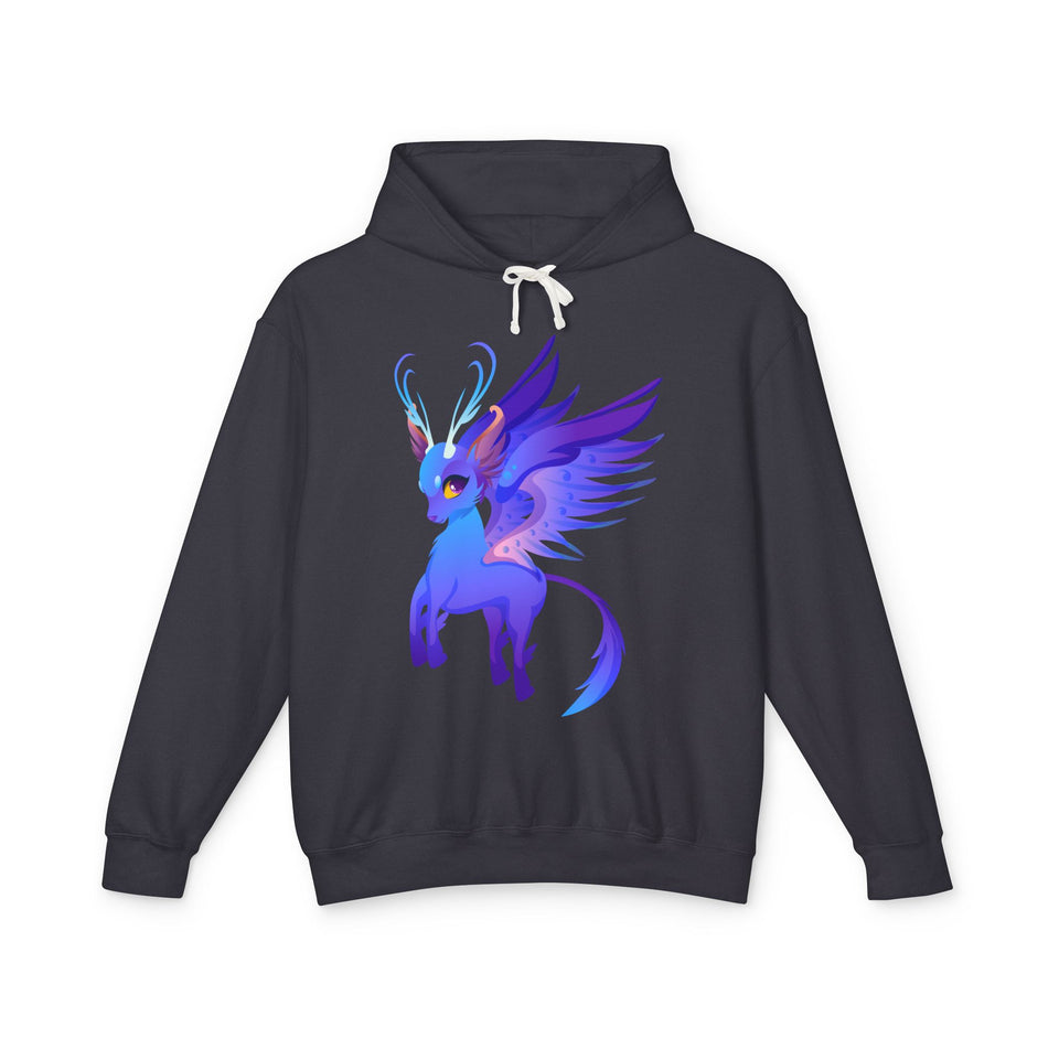 Angel Deer Casual Wear -Girl Lightweight Hooded Sweatshirt