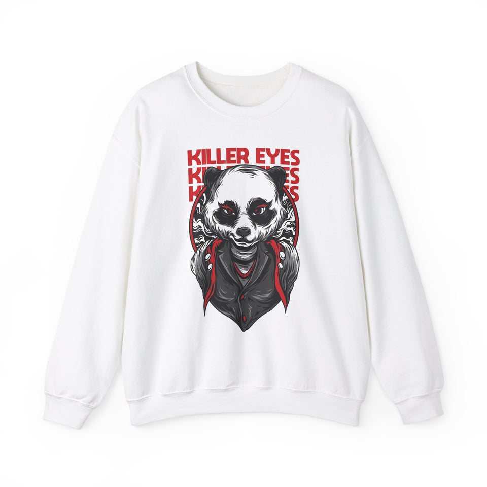 Killer Eyes Unisex Heavy Blend™ White Sweatshirt