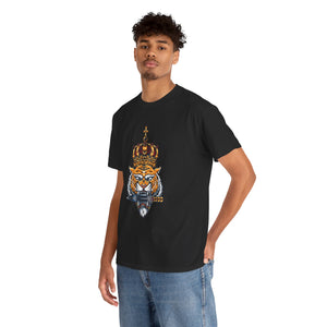 Tiger King Casual Wear Unisex Heavy Cotton T-Shirts