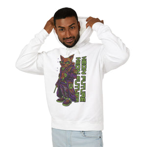 Neon Future Casual Wear - Unisex Lightweight Hooded Sweatshirt