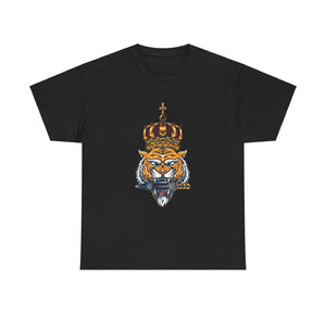 Tiger King Casual Wear Unisex Heavy Cotton T-Shirts