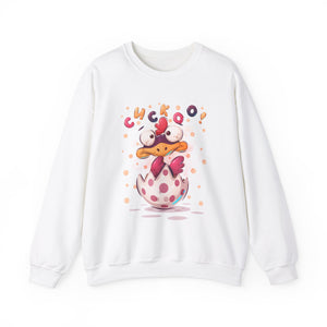 Cuckoo Heavy Blend™ White Sweatshirt