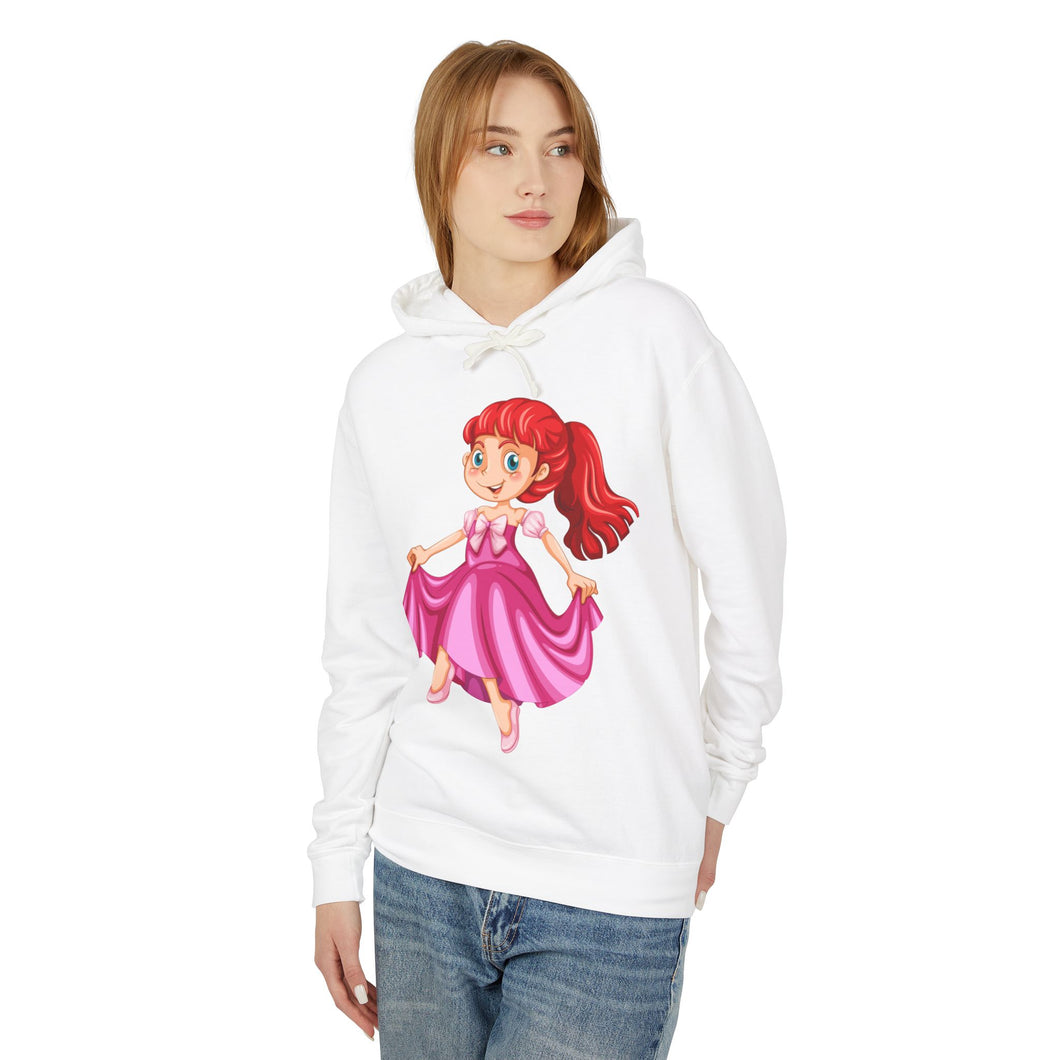 Barbie Doll Casual Wear - Girls Lightweight Hooded Sweatshirt