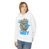 Get Money Casual Wear - Unisex Lightweight Hooded Sweatshirt