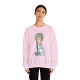 Sweet Girl Heavy Blend™ White  Sweatshirt