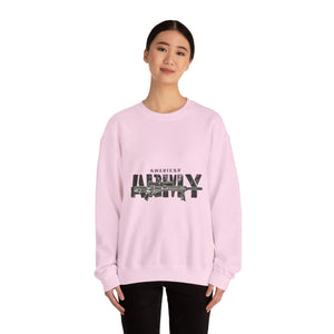 American Army Unisex Heavy Blend™ White Sweatshirt