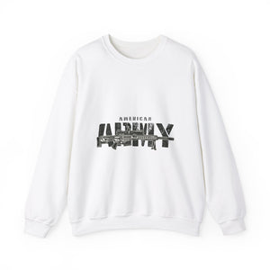 American Army Unisex Heavy Blend™ White Sweatshirt