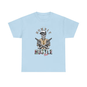 Humble Hustle Casual Wear Unisex Heavy Cotton T-Shirts