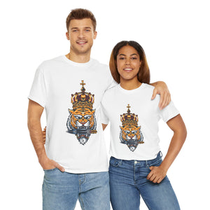 Tiger King Casual Wear Unisex Heavy Cotton T-Shirts