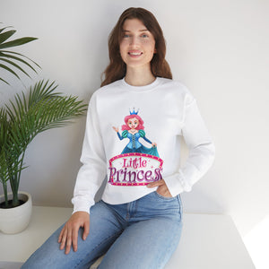 Little Princes Heavy Blend™ White  Sweatshirt