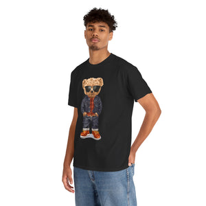 Teddy Bear Casual Wear Unisex Heavy Cotton T-Shirts