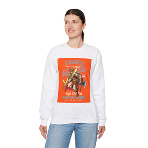 Strongest Sons of Vicking Unisex Heavy Blend™ White Sweatshirt