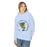 Better Things Are Coming Casual Wear - Unisex Lightweight Hooded Sweatshirt