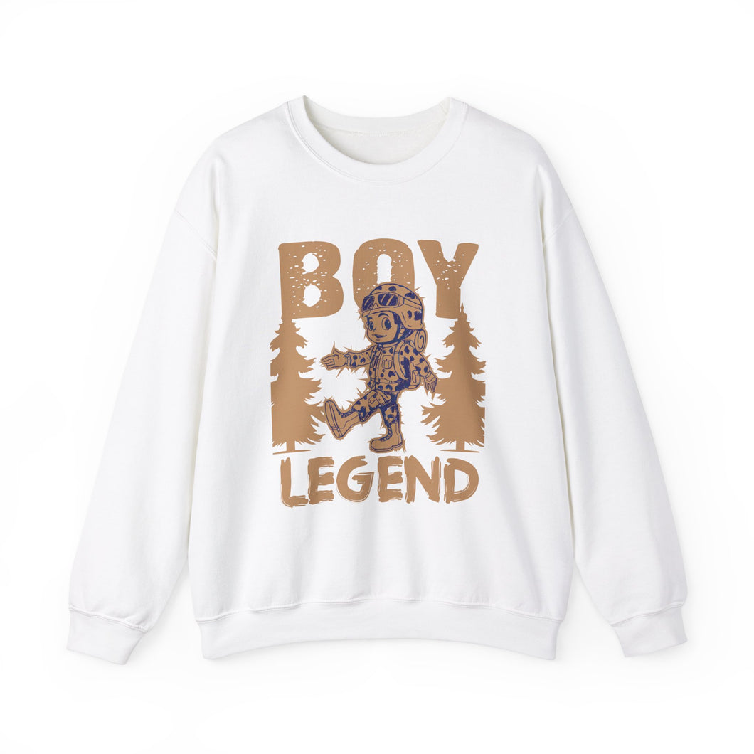 Legend Boy Heavy Blend™ White Sweatshirt