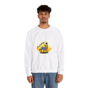 Just Relax Unisex Heavy Blend™ White Sweatshirt