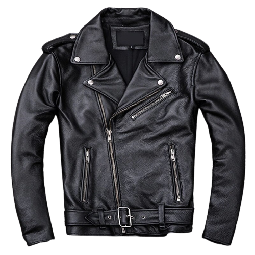 Mens Urban Genuine Lambskin Biker Leather Jacket